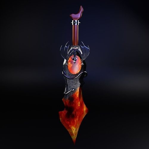 Game Sword 3D model