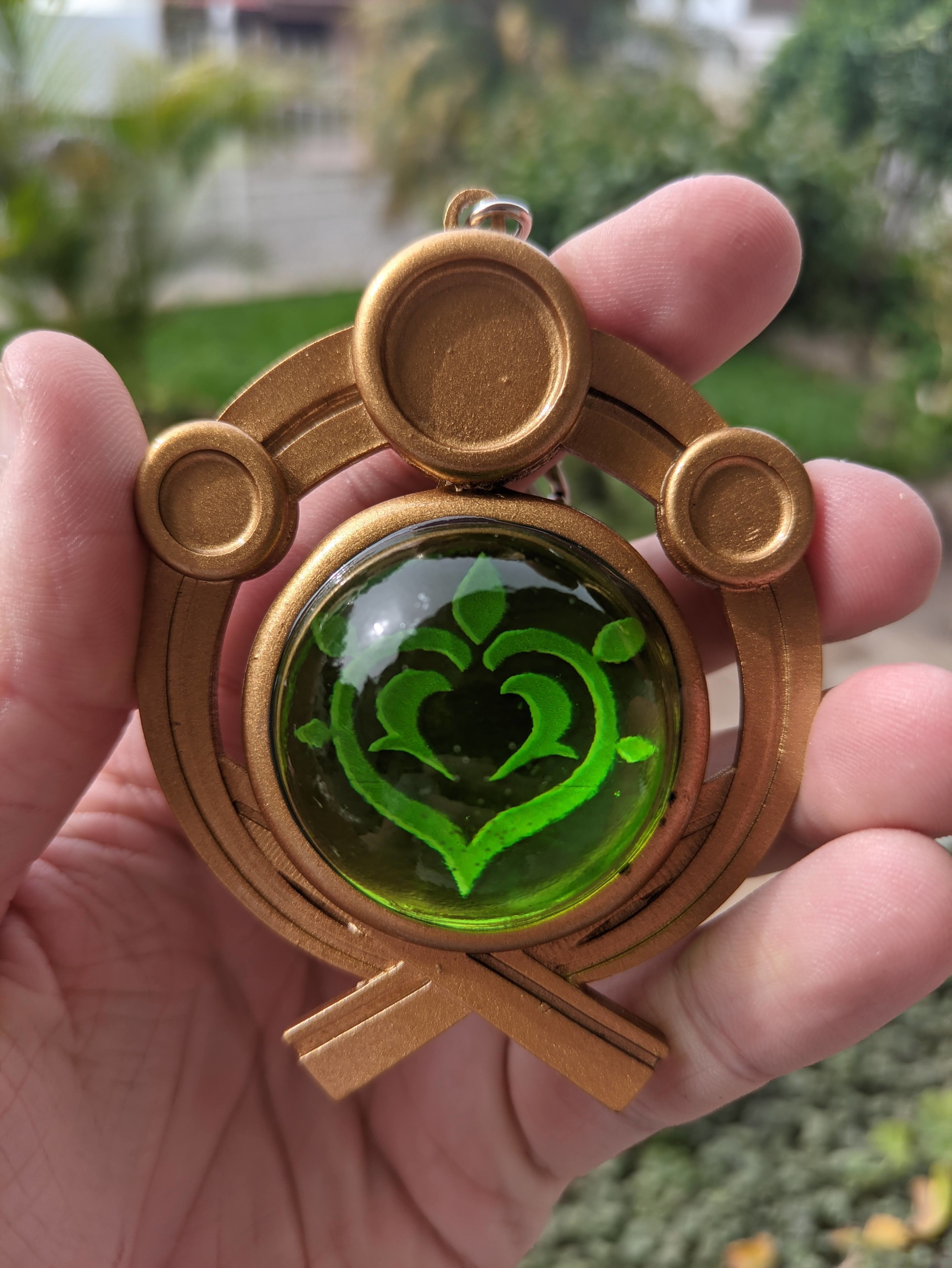 Vision Inazuma metal version 3D print model_4