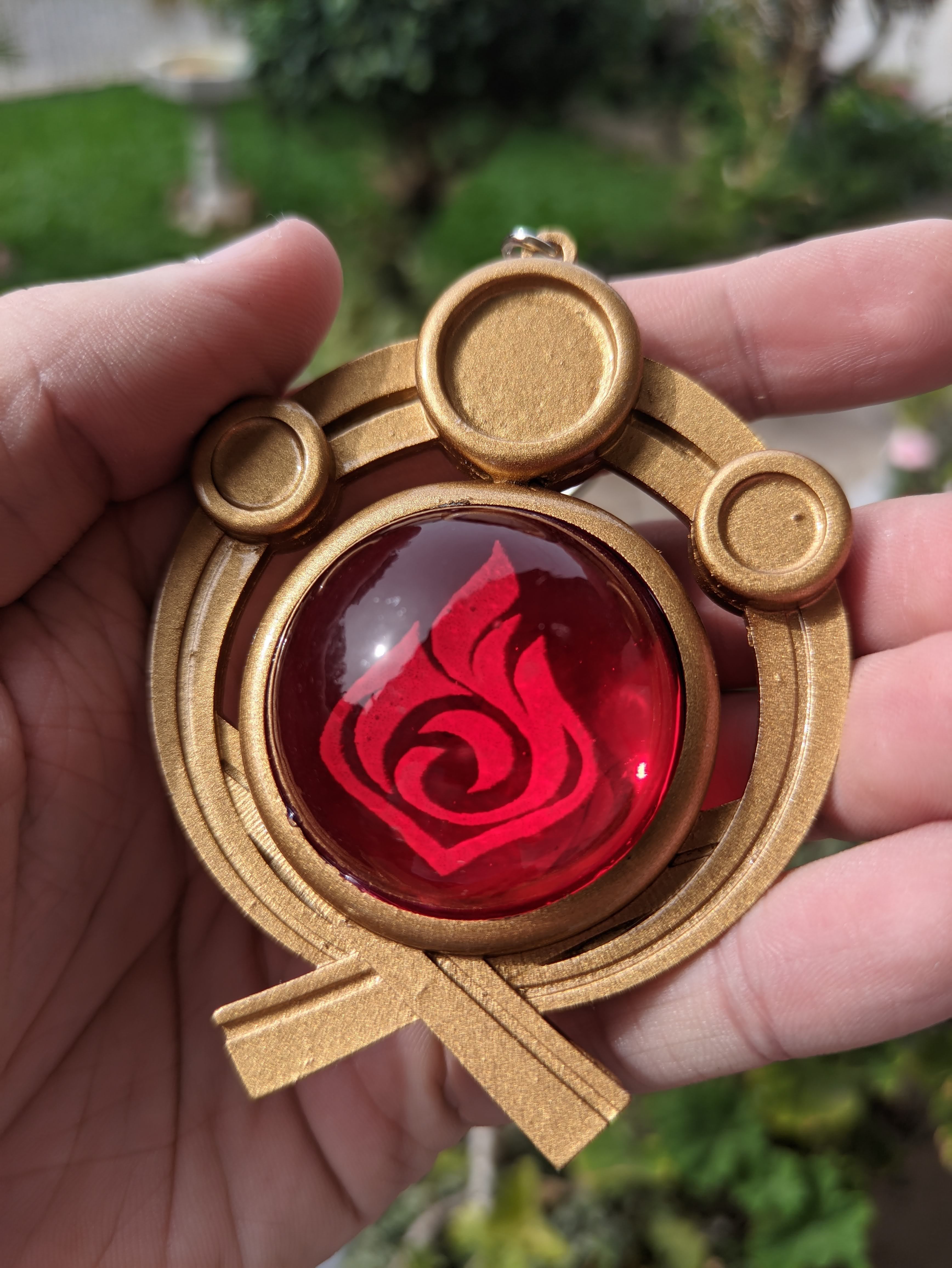 Vision Inazuma metal version 3D print model_5