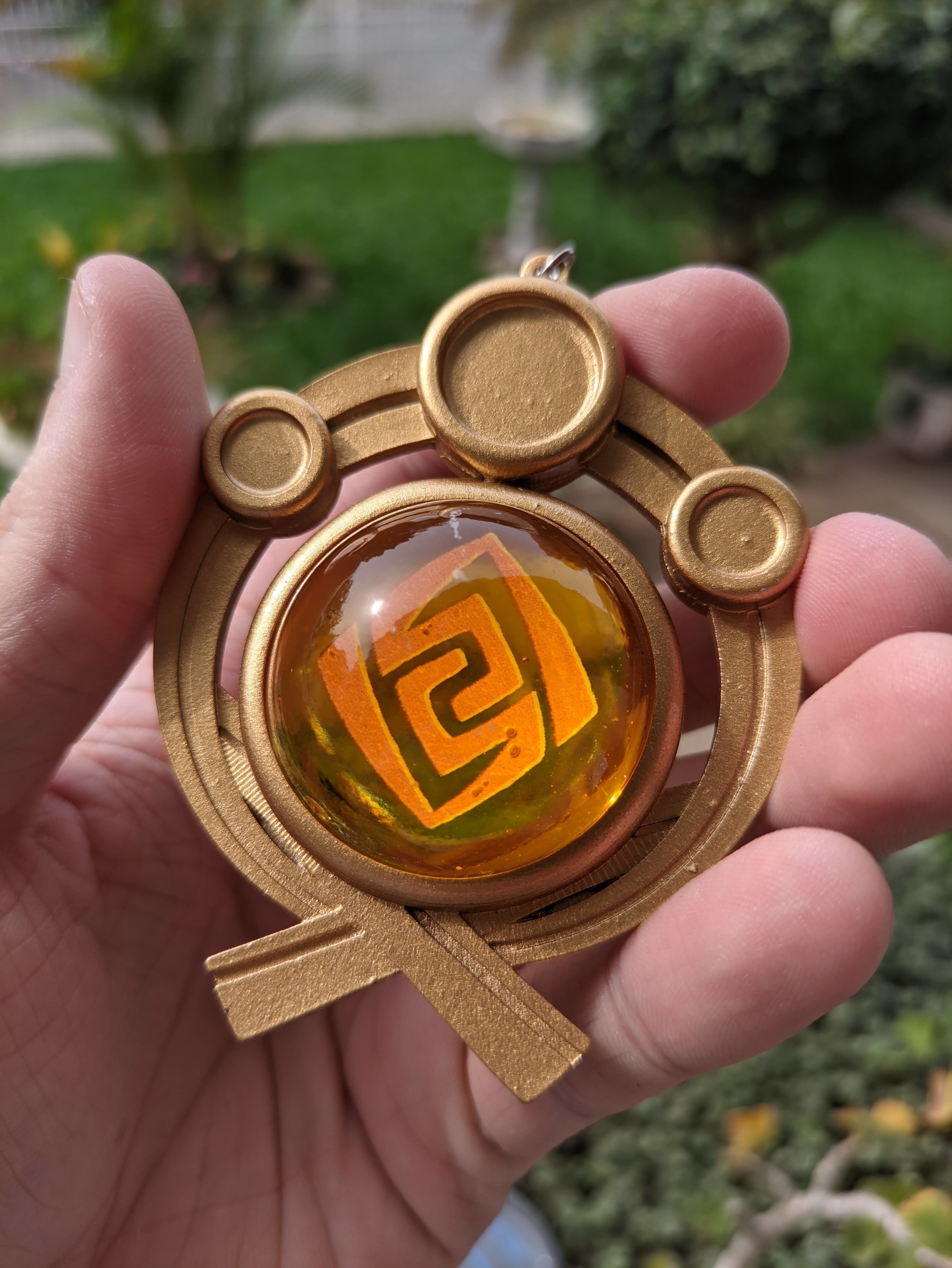 Vision Inazuma metal version 3D print model_3
