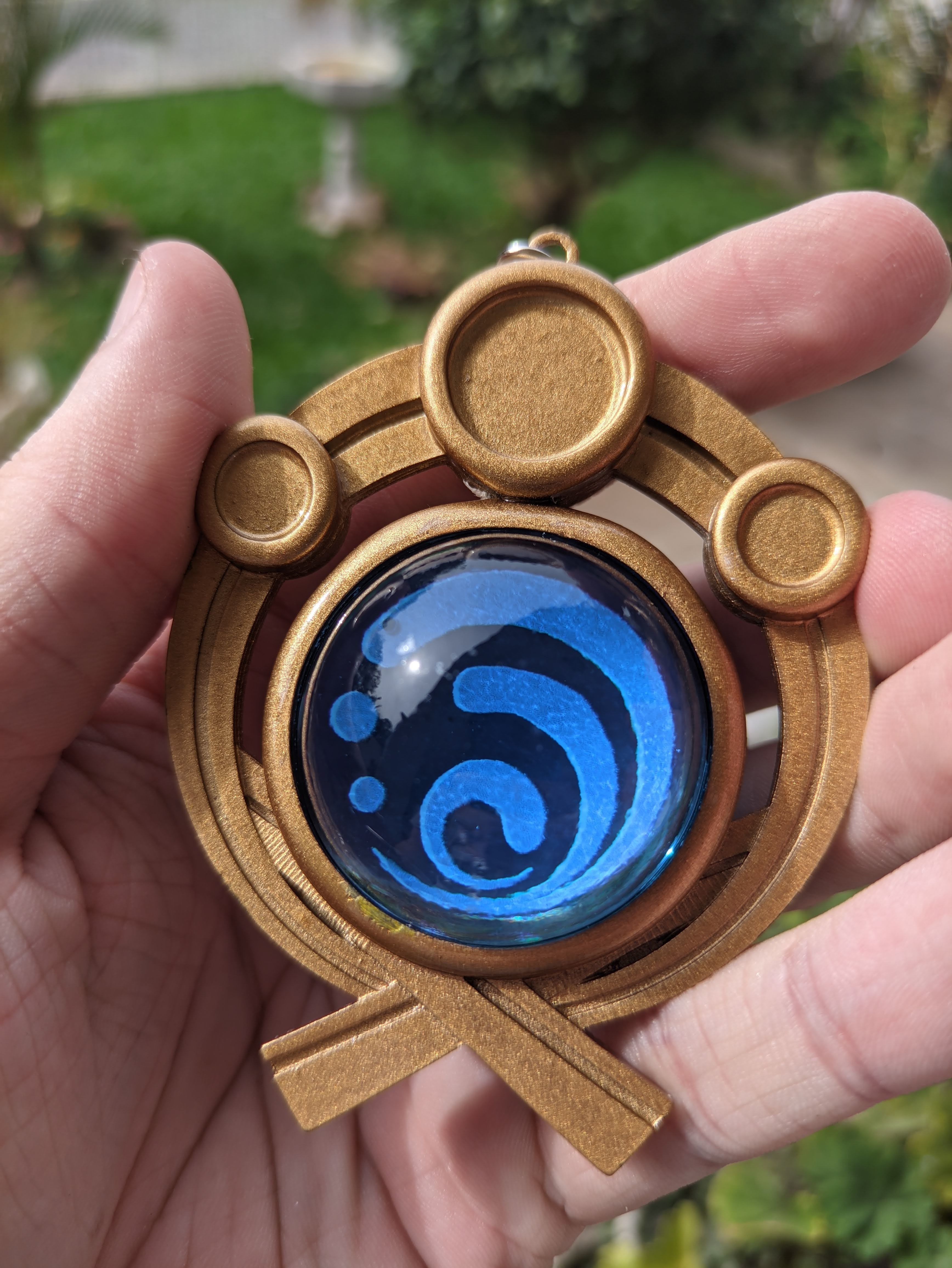 Vision Inazuma metal version 3D print model_6