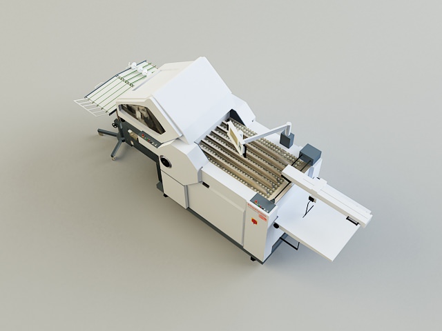 Folding Machine 3D model_3