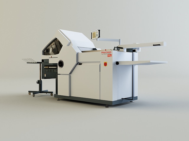 Folding Machine 3D model_1