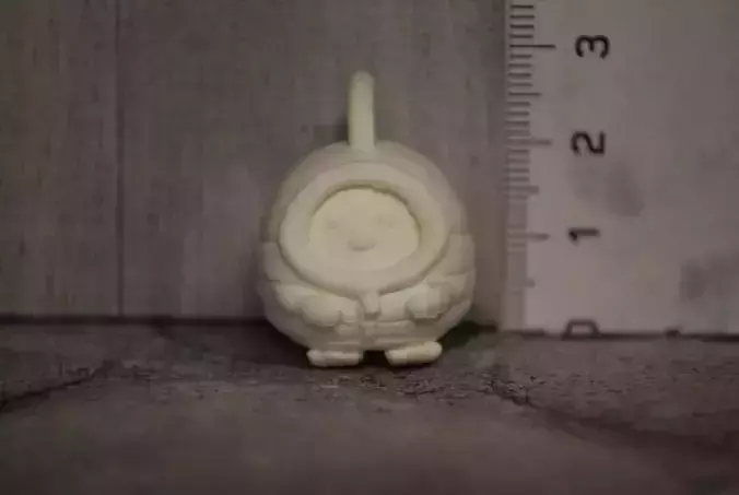 cute keychain Penguin Sandy ready 3D print Free 3D print model