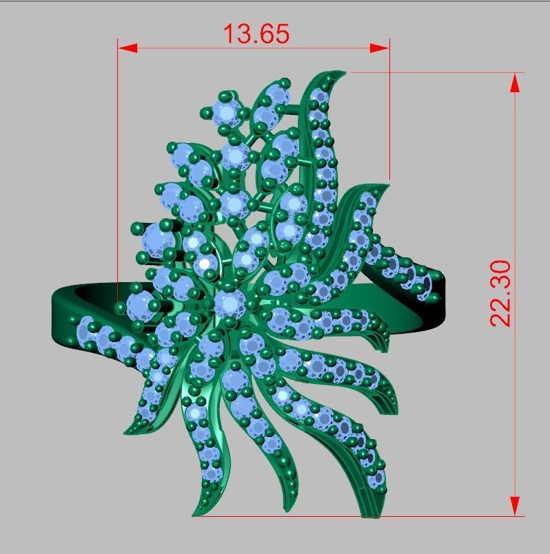 Ring 3D model 0248 3D printable model -15 3D print model_8