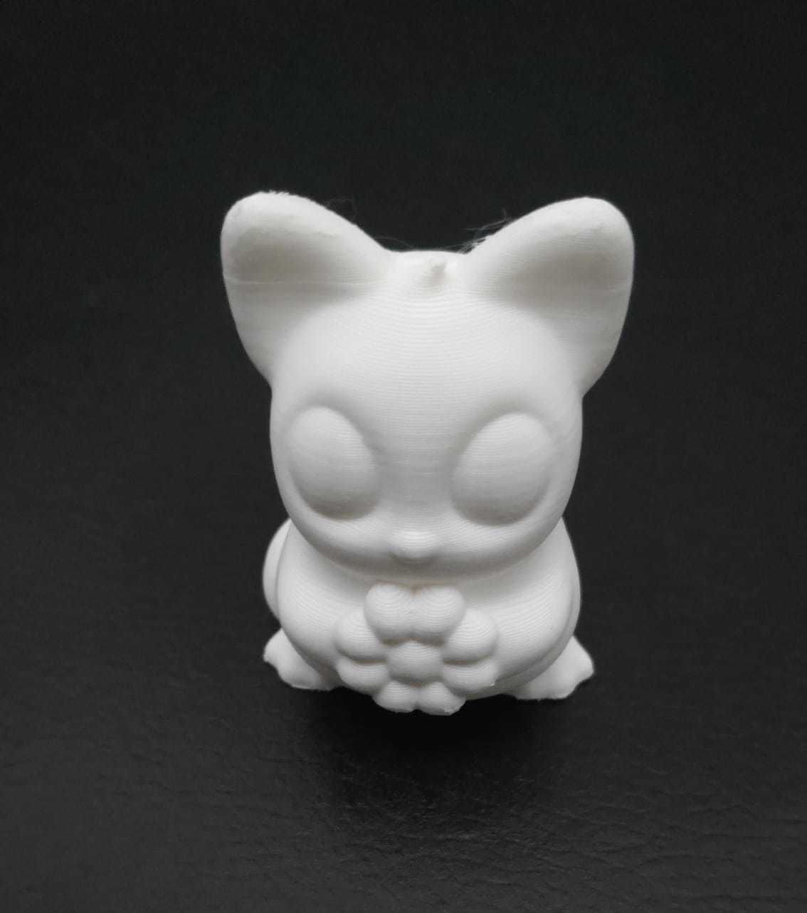Cat Flower 3D print model_11