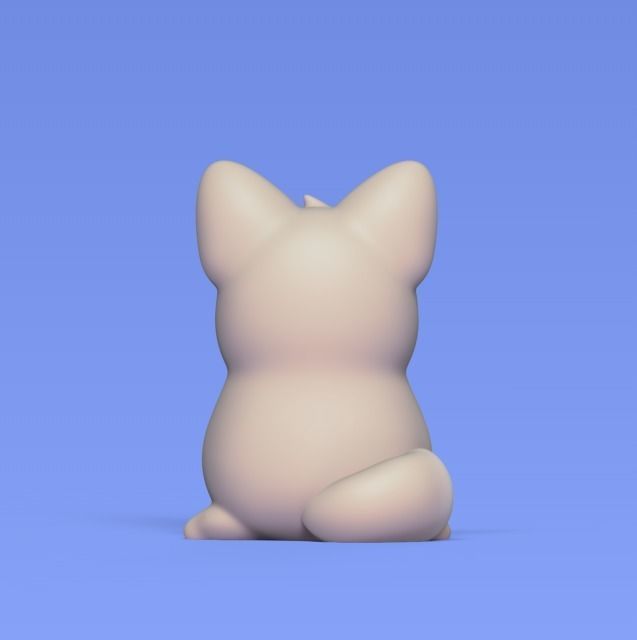 Cat Flower 3D print model_2