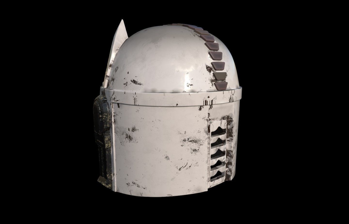 Mandalorian Lothal Helmet 3d digital download Mandalorian Helmet 3D print model_2