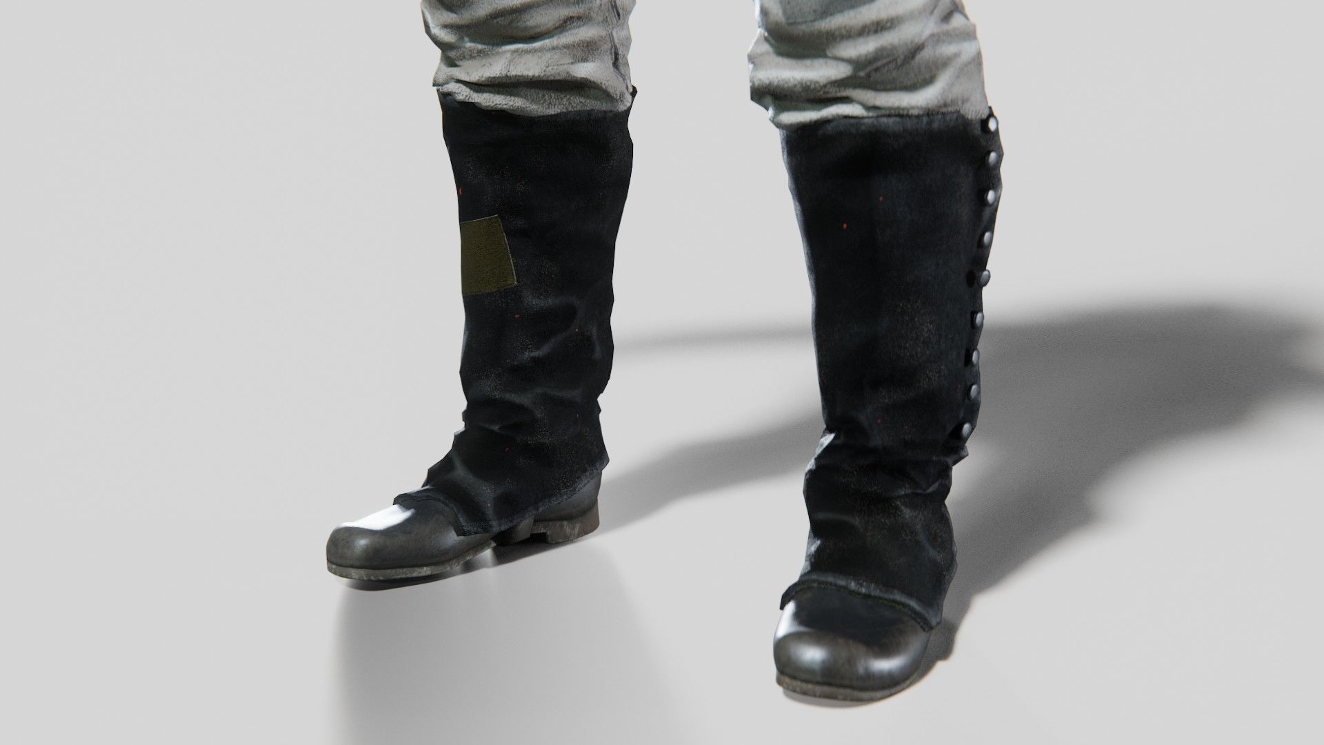 Soldier Napoleon Infantry Rigged Low-poly 3D model_15