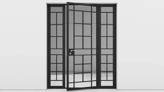 Aluminium door 72
