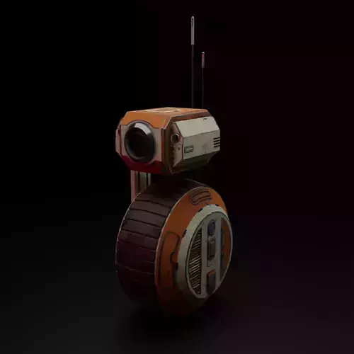 robot high resolution 3D model