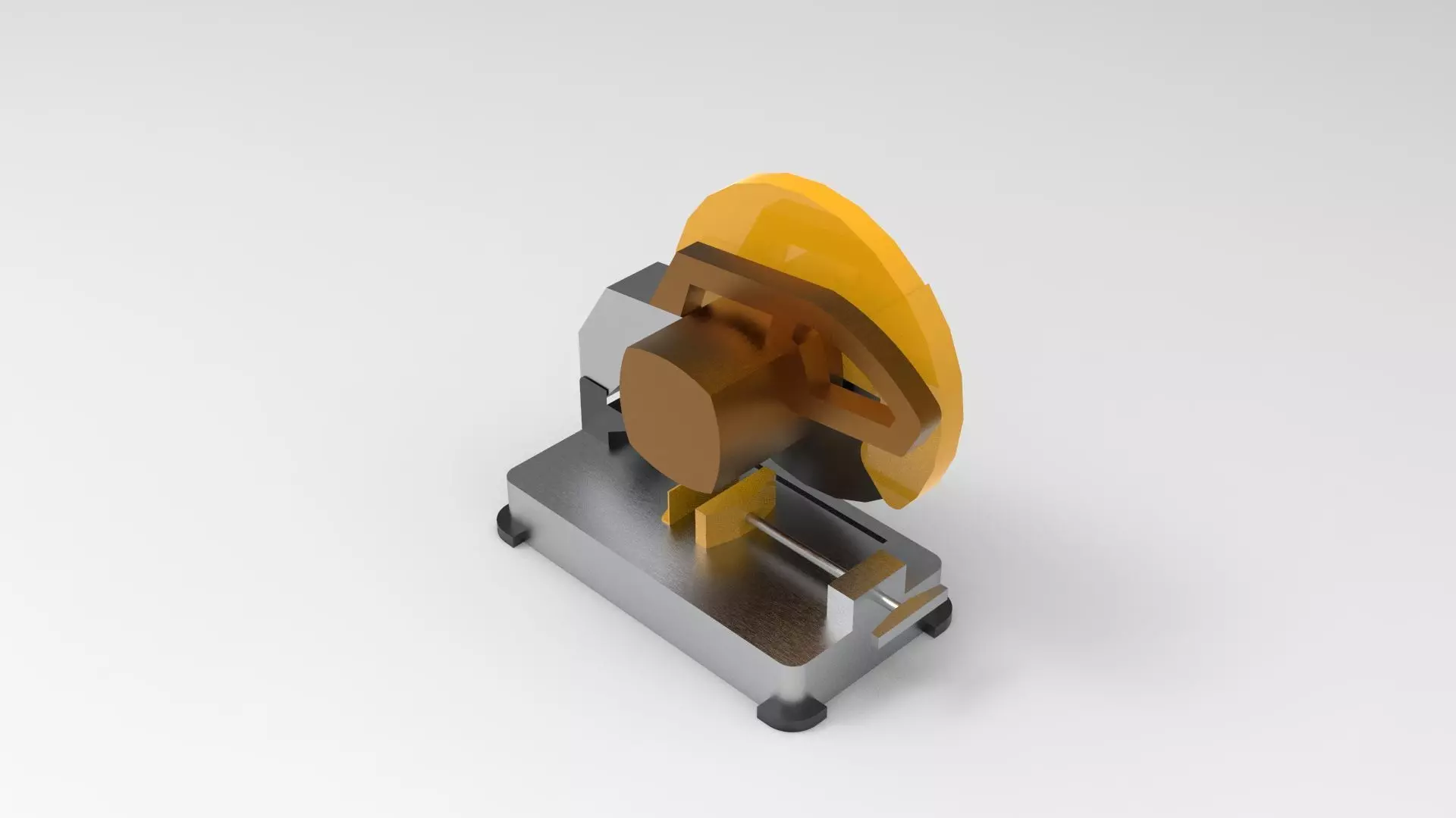Circular saw machine 1 3D model_0