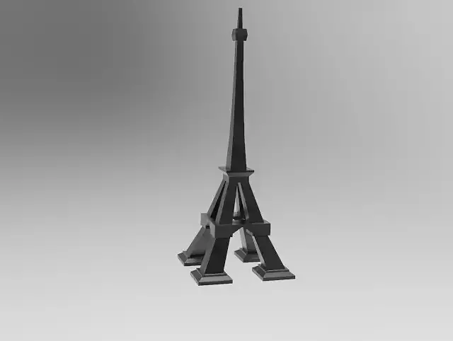 Eiffel Tower 3D print model