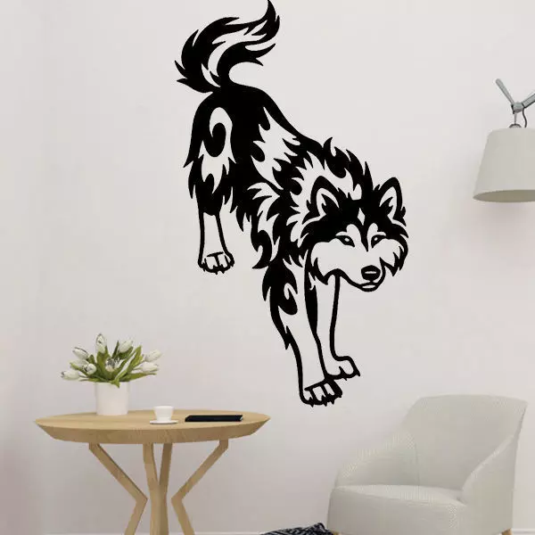 Decorative Wolf Decor 3D print model_0