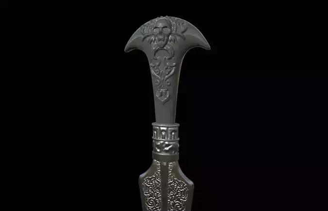 Harry Potter Bellatrix Lestrange Dagger 3d digital download 3D print model