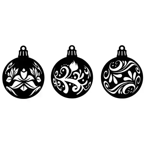 Christmas Ball Art 3D print model