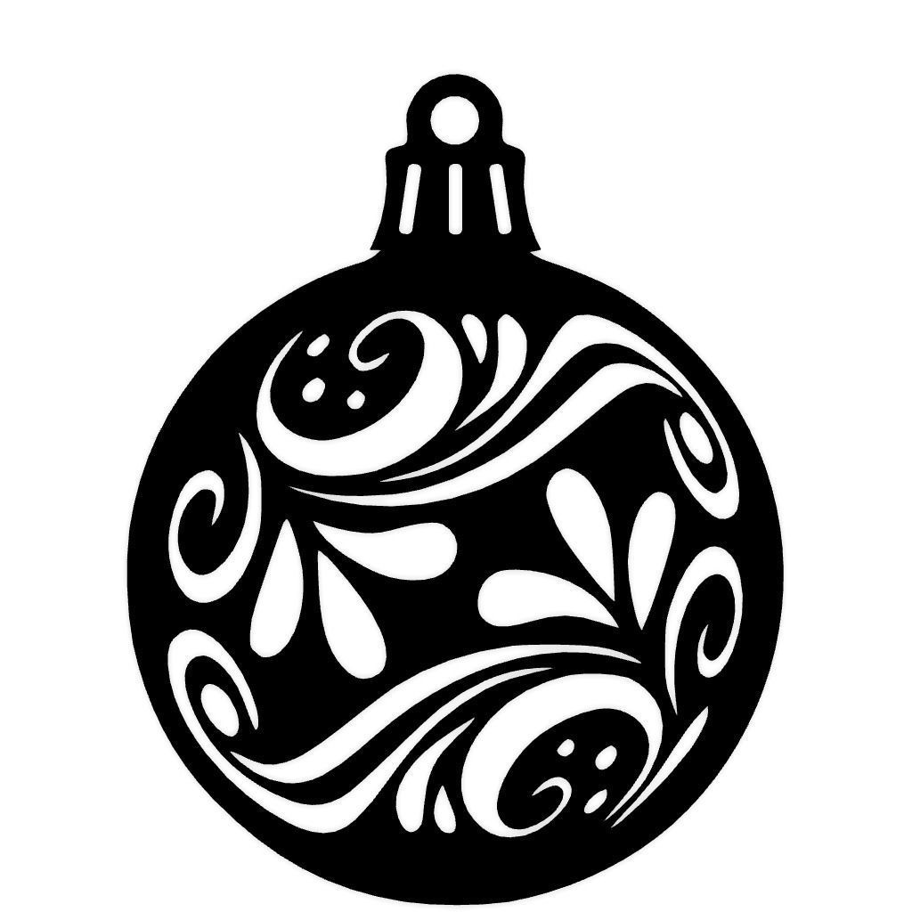 Christmas Ball Art 3D print model_4