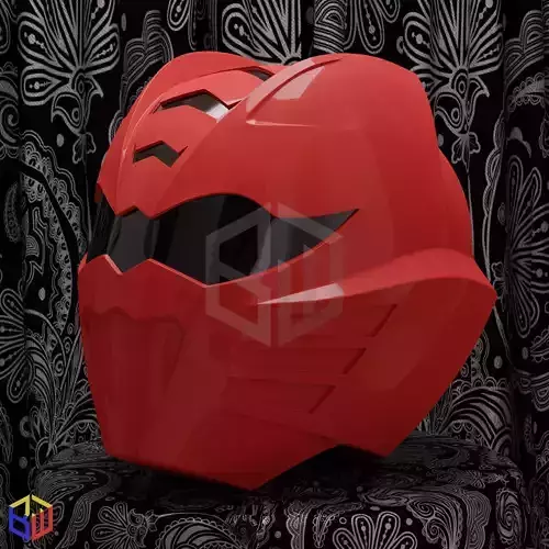 Power Rangers Jungle Fury Red Ranger Helmet