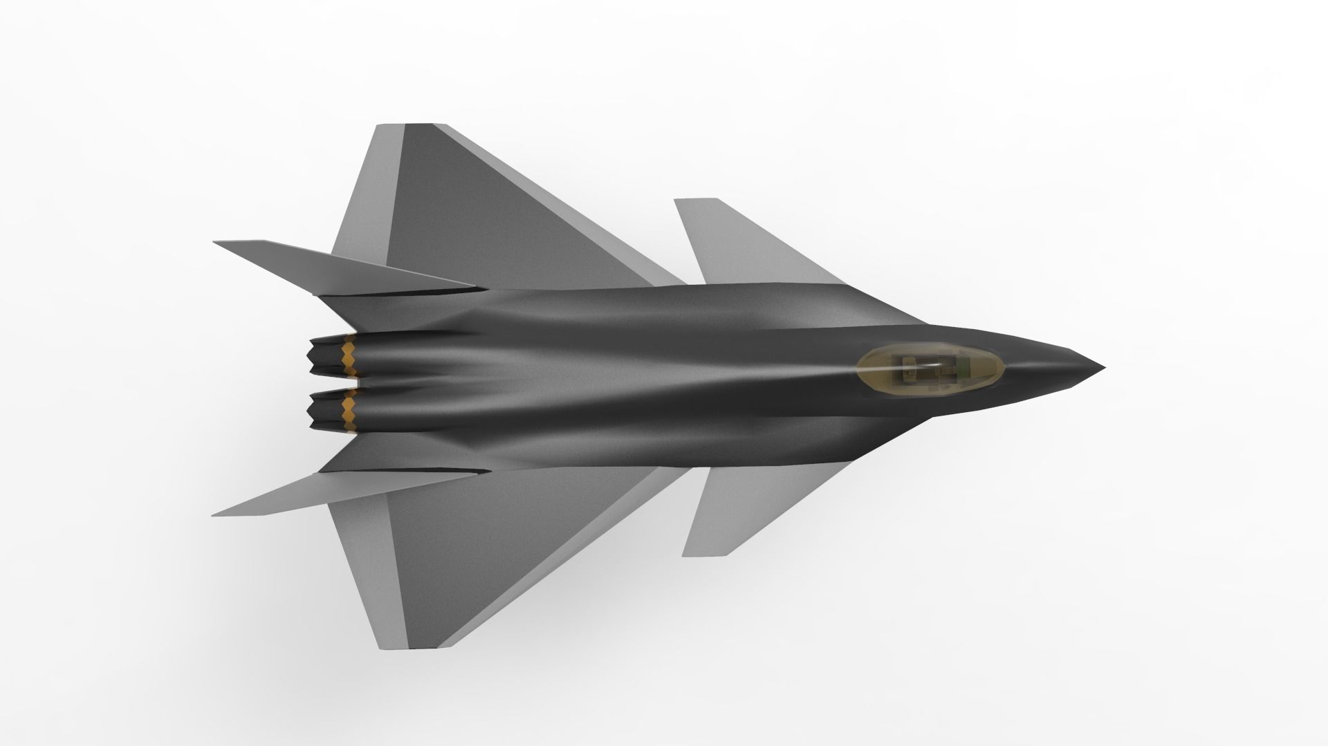 Chengdu J-20 3D model_5