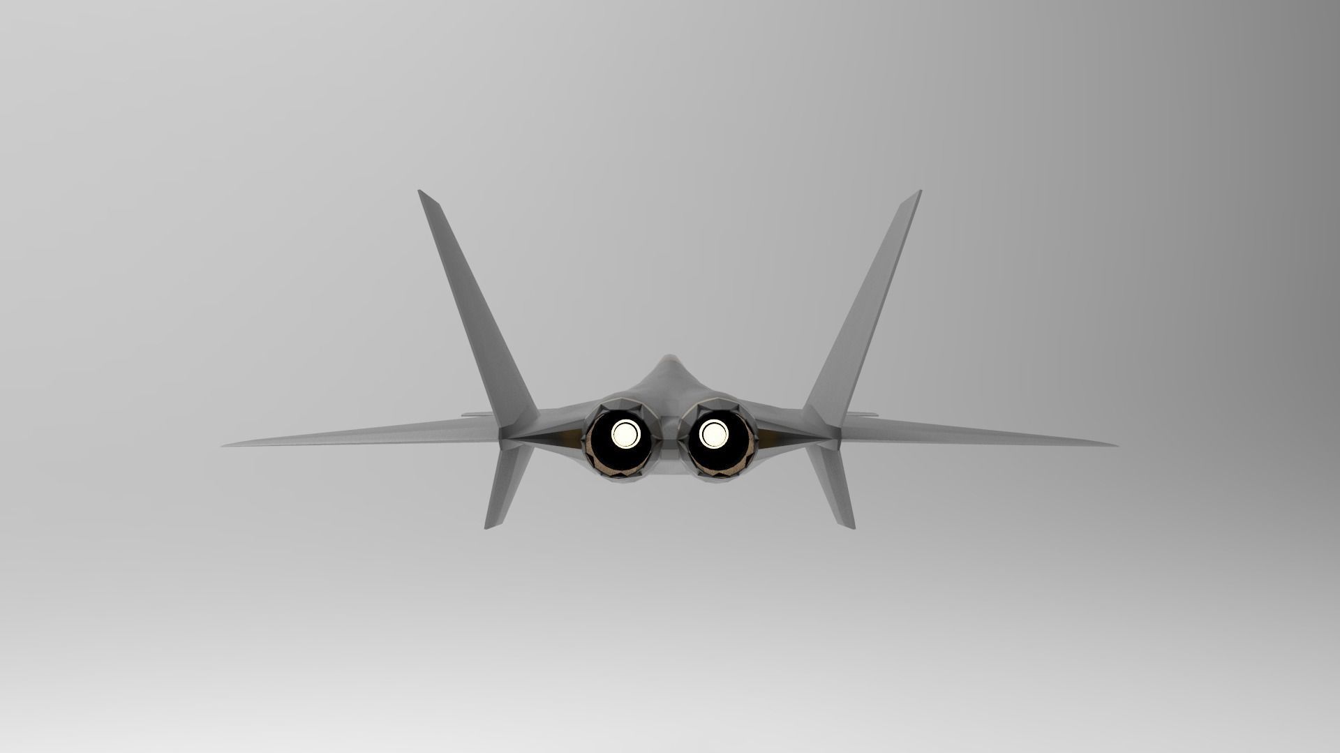 Chengdu J-20 3D model_1