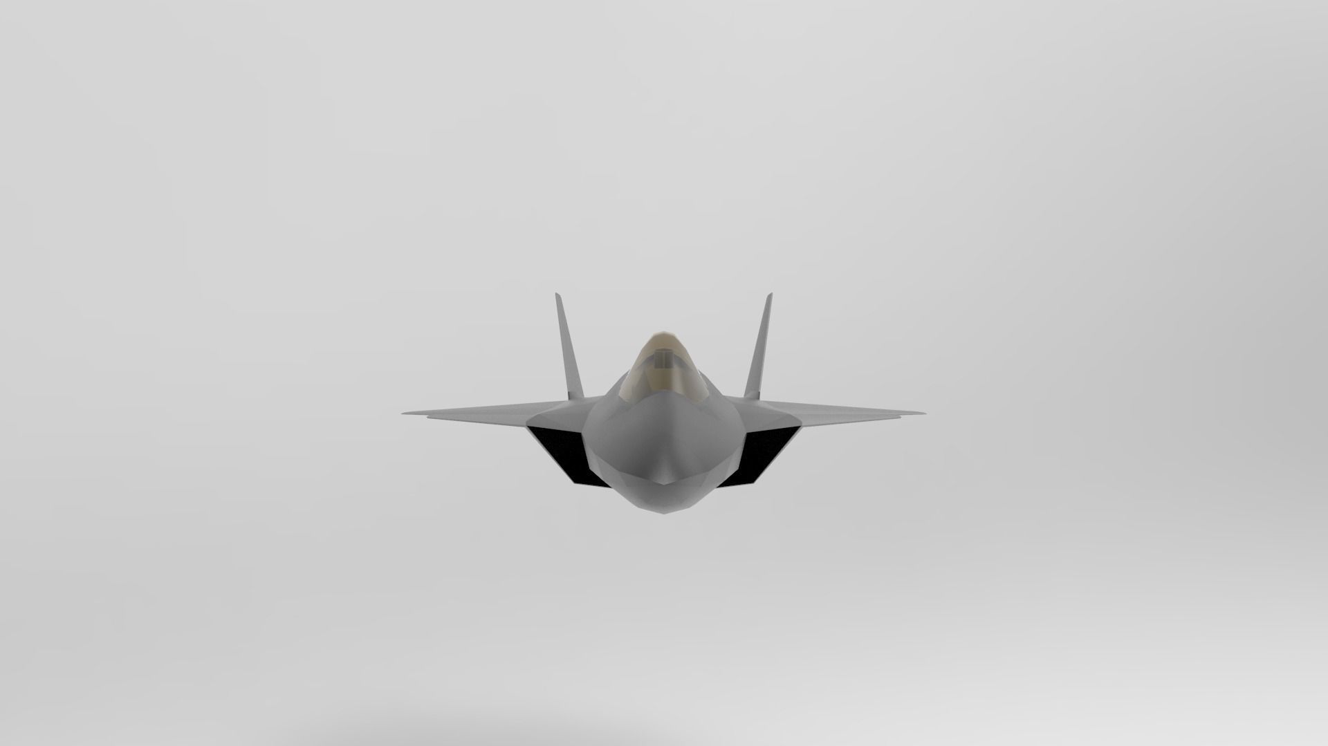 Chengdu J-20 3D model_2