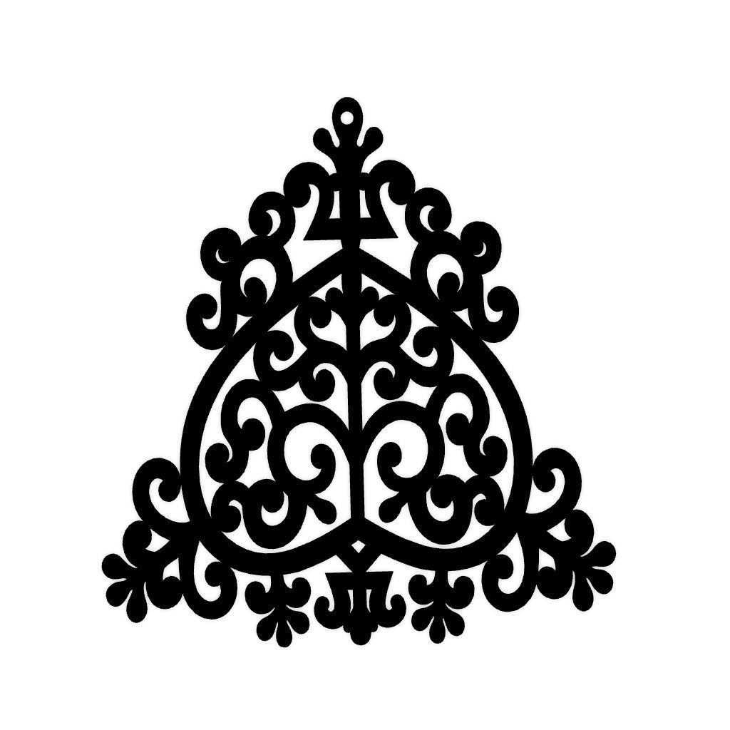 5 Different Christmas Tree Toys 3D print model_4