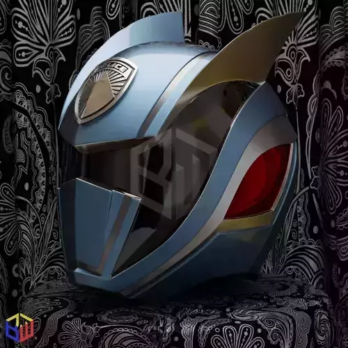 Power Rangers SPD Shadow Ranger Helmet 3D print model