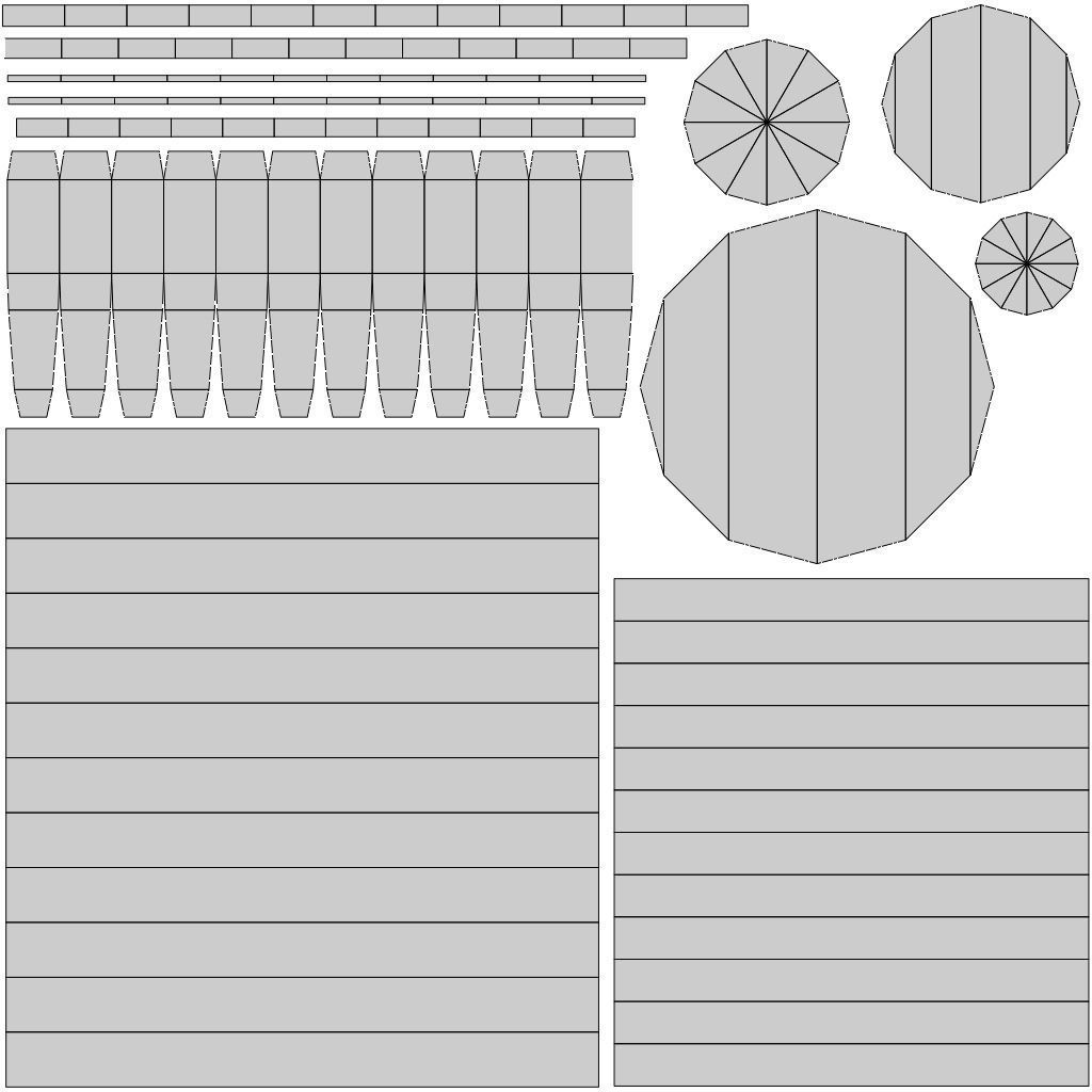The revolver model is realistic Low-poly 3D model_20