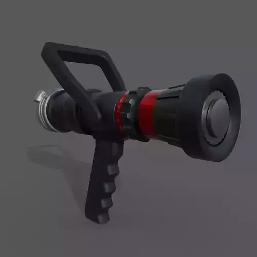 Firehose gun with handle