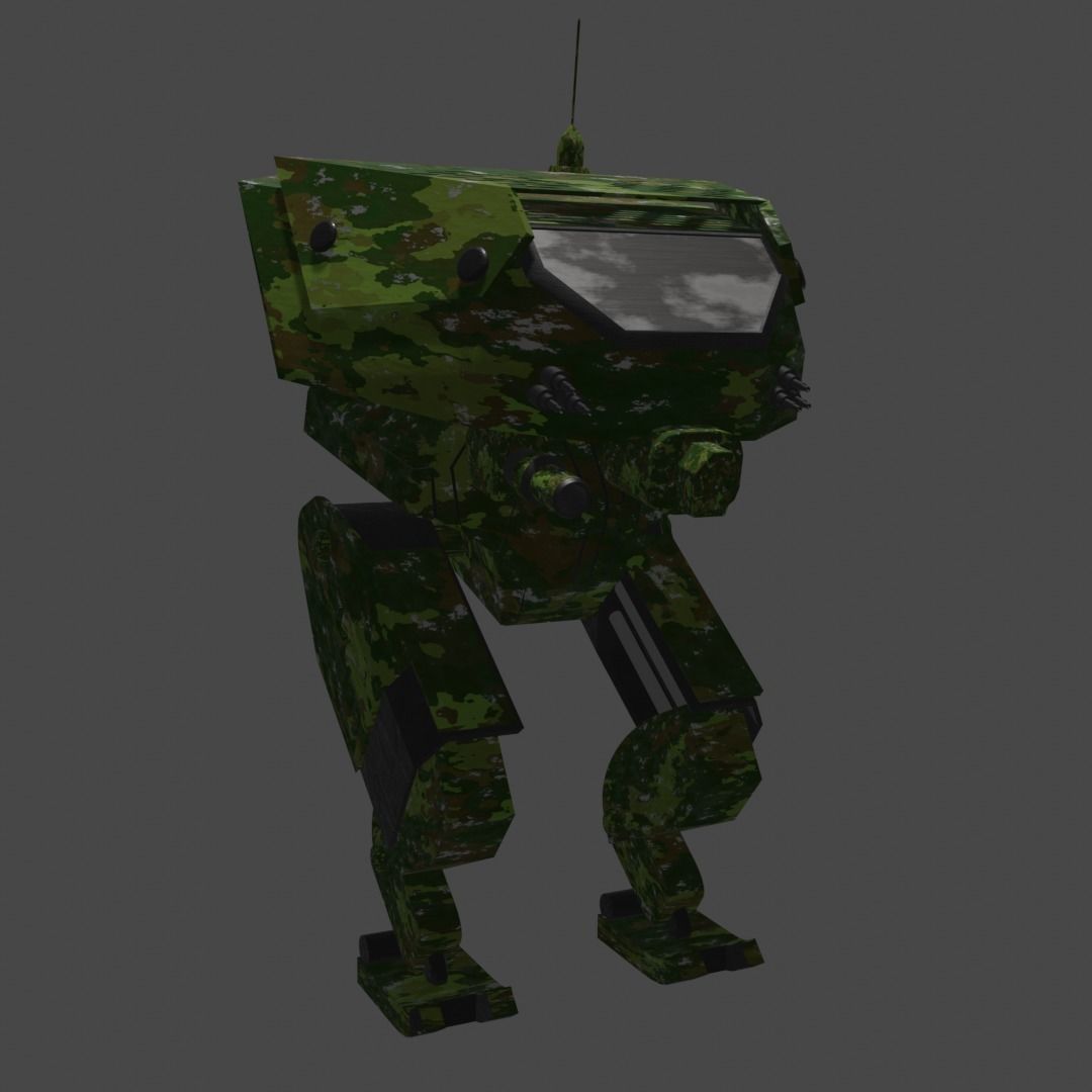 Scout Mech SC-10 3D model_2