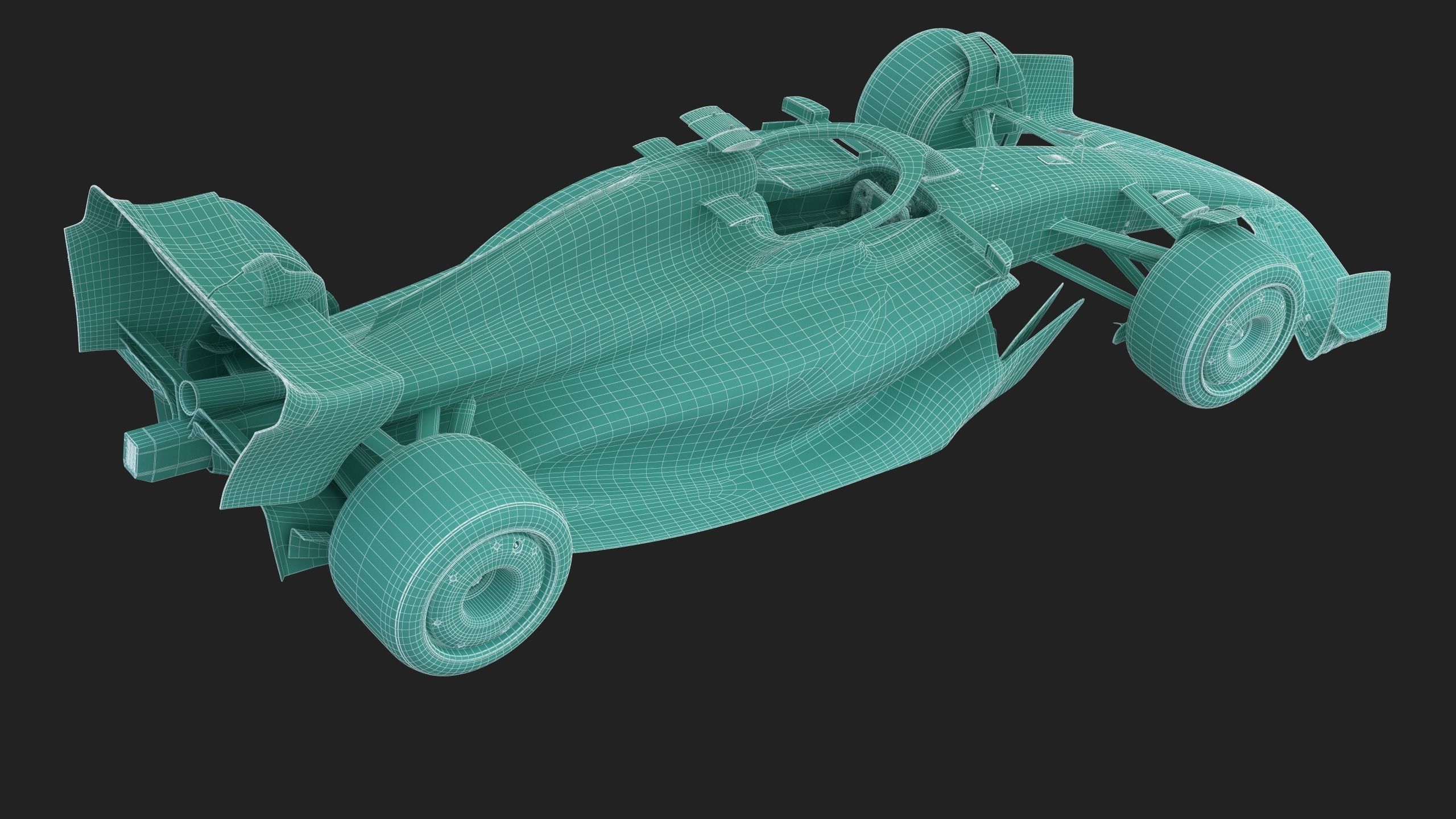 F1 RedBull RB19 2022 3D model_17