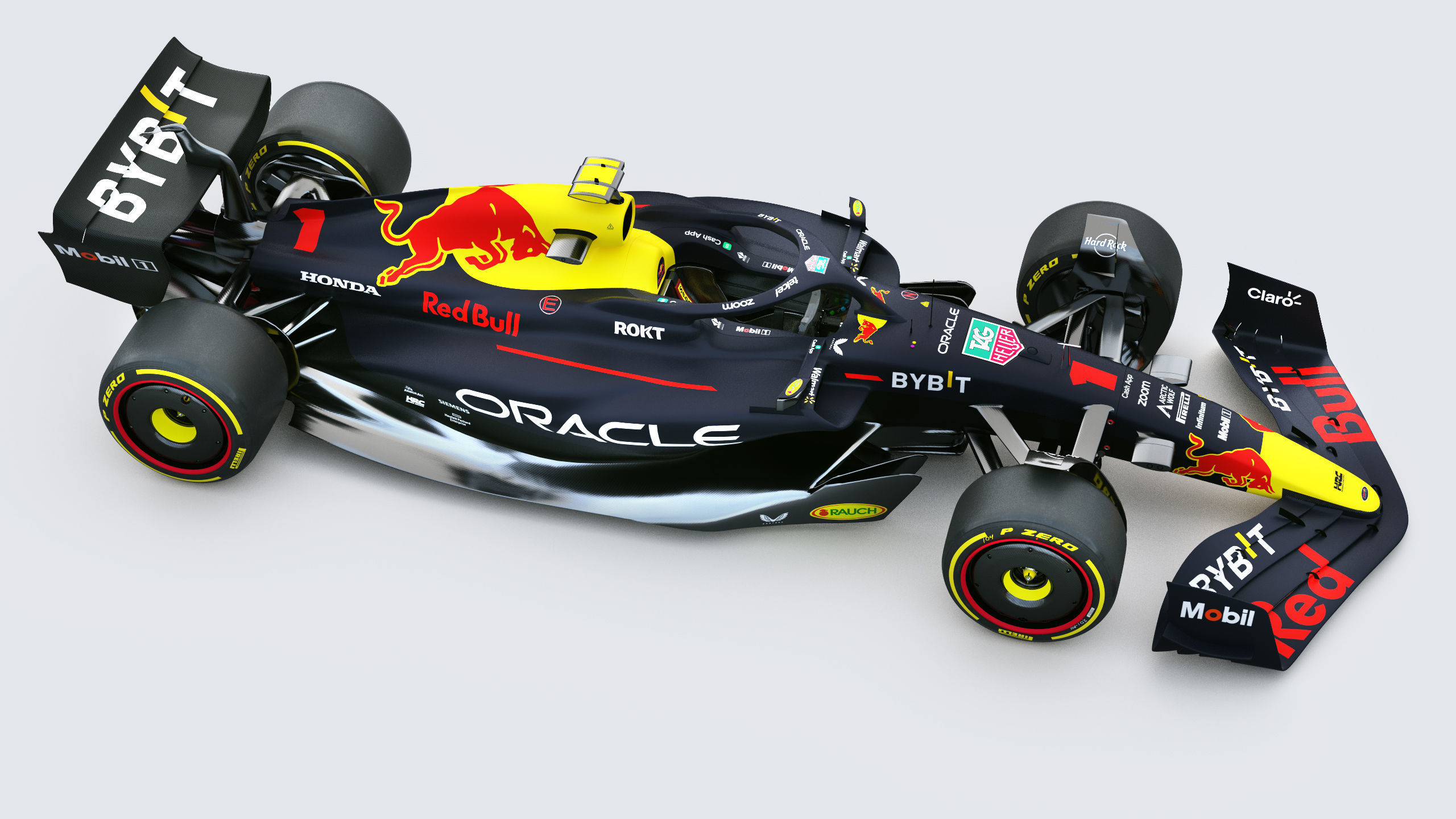 F1 RedBull RB19 2022 3D model_10