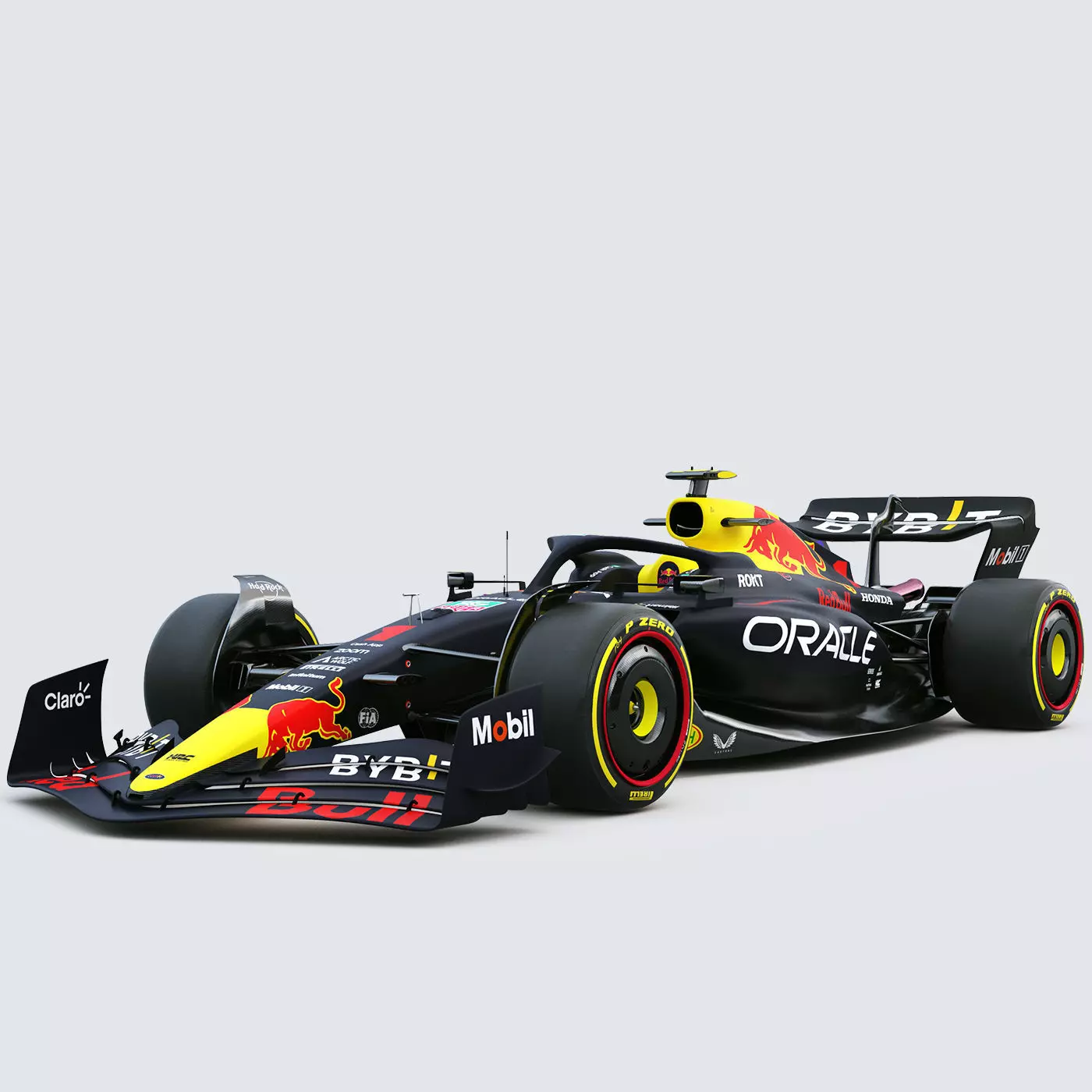 F1 RedBull RB19 2022 3D model_0