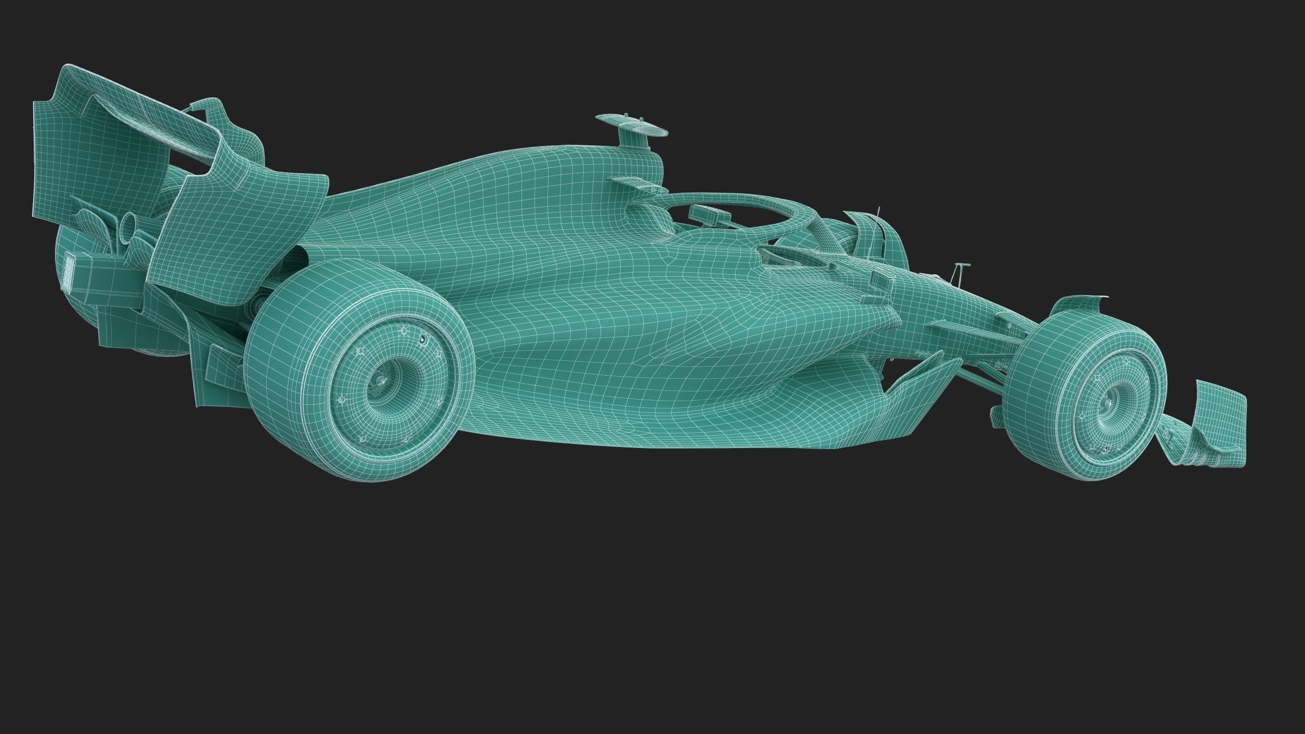 F1 RedBull RB19 2022 3D model_19