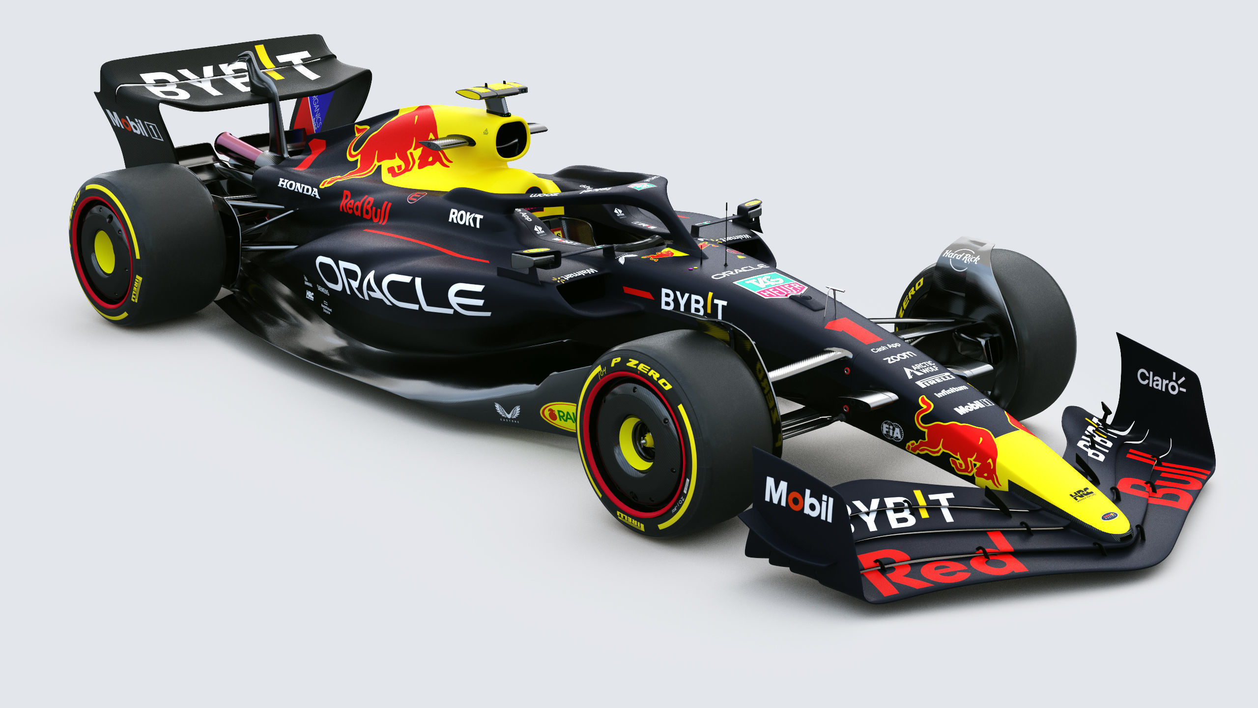 F1 RedBull RB19 2022 3D model_8