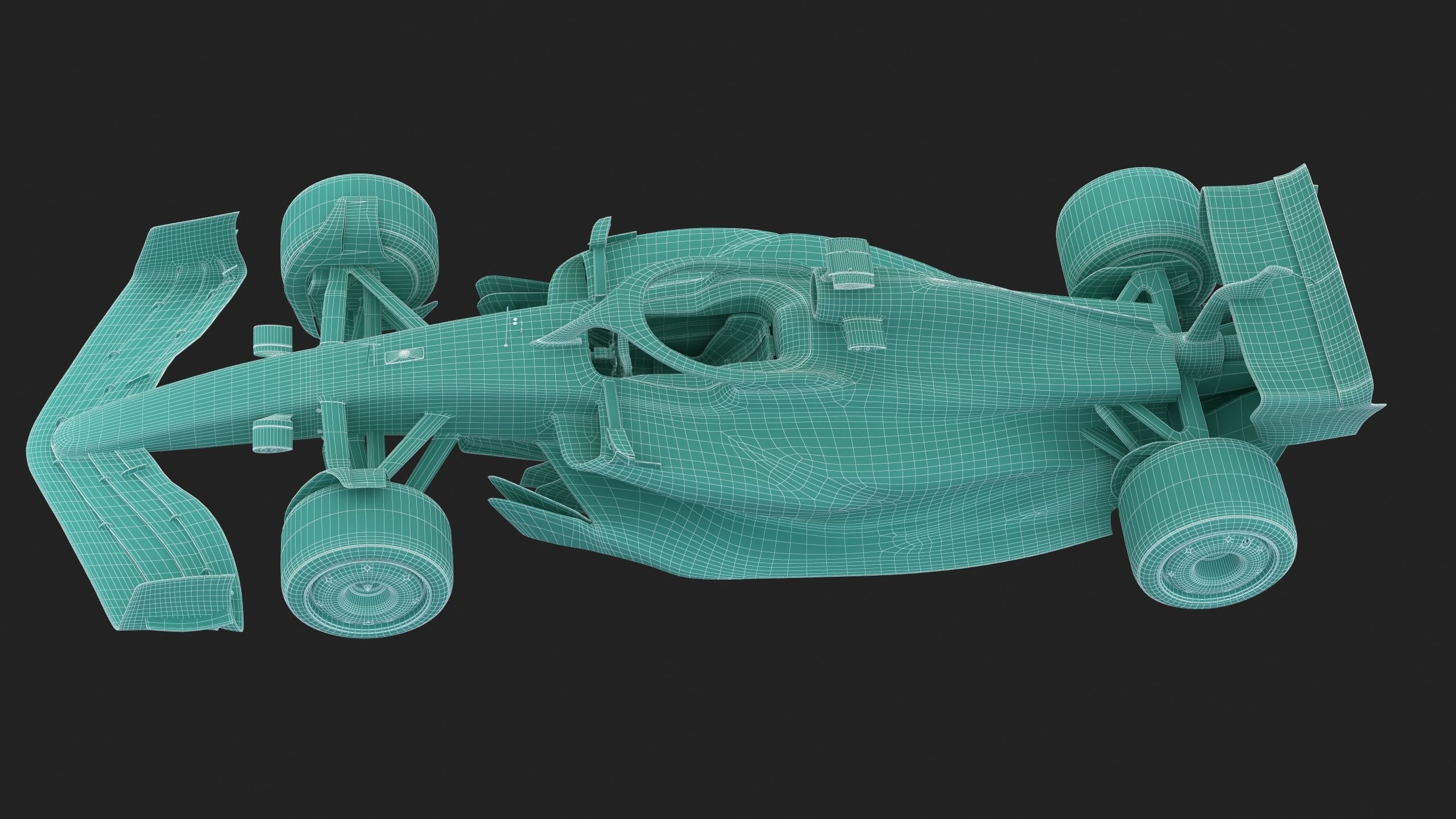 F1 RedBull RB19 2022 3D model_16