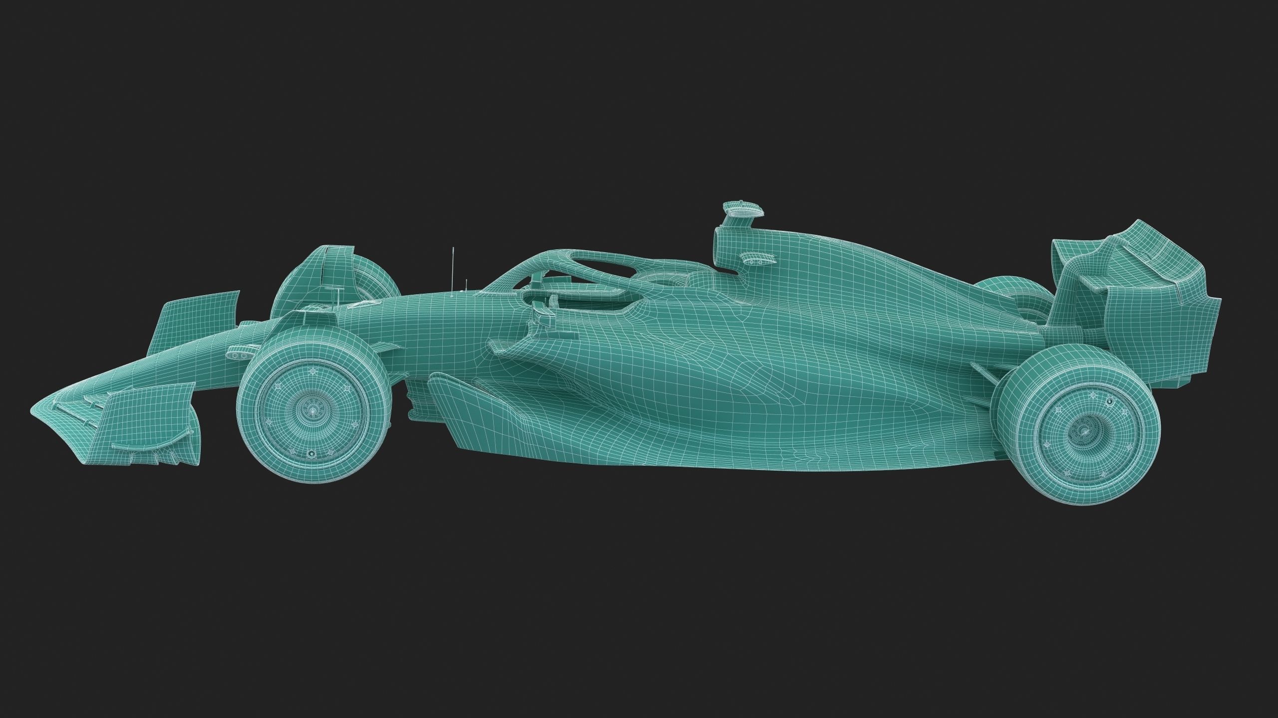 F1 RedBull RB19 2022 3D model_15