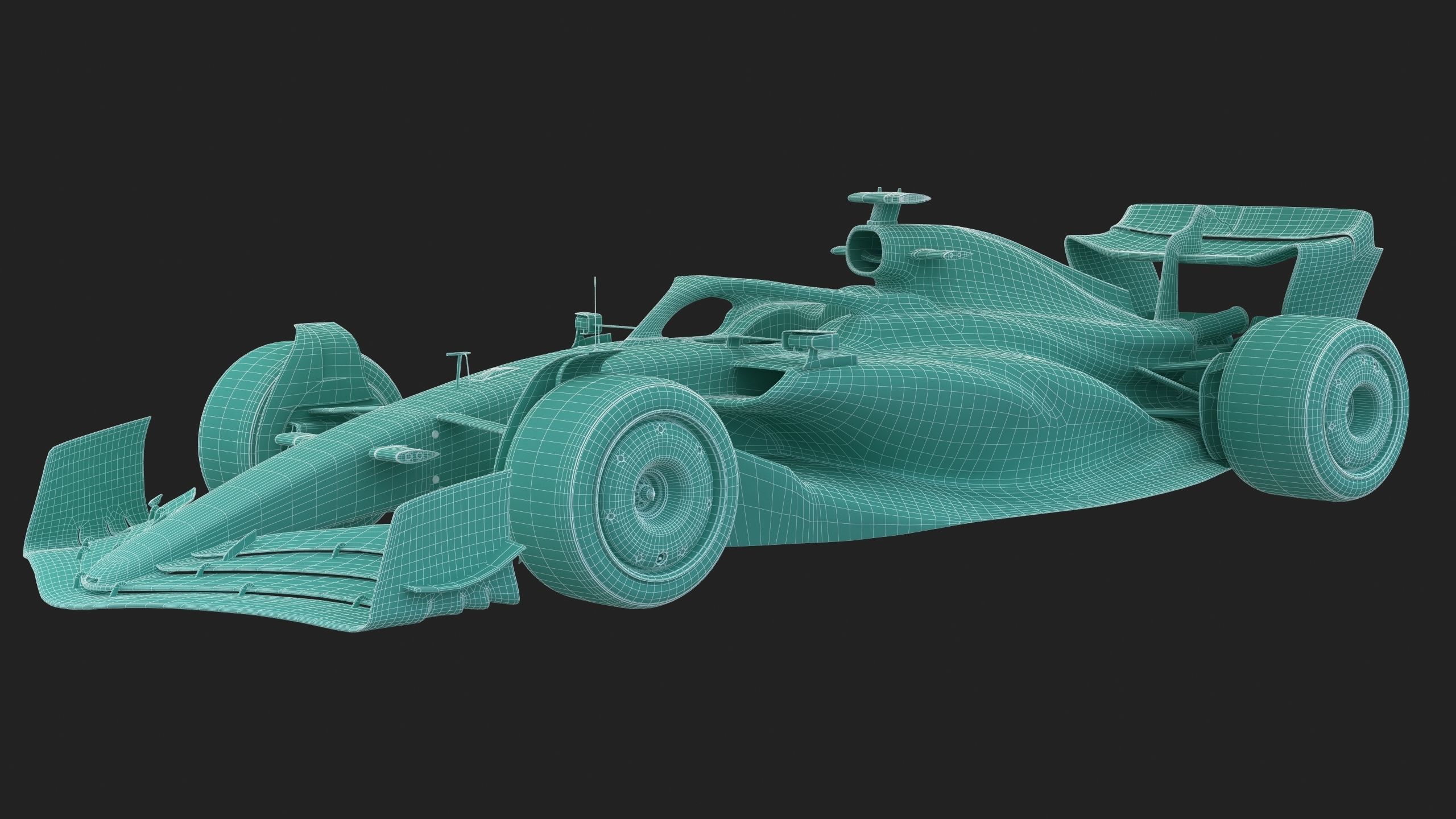 F1 RedBull RB19 2022 3D model_14