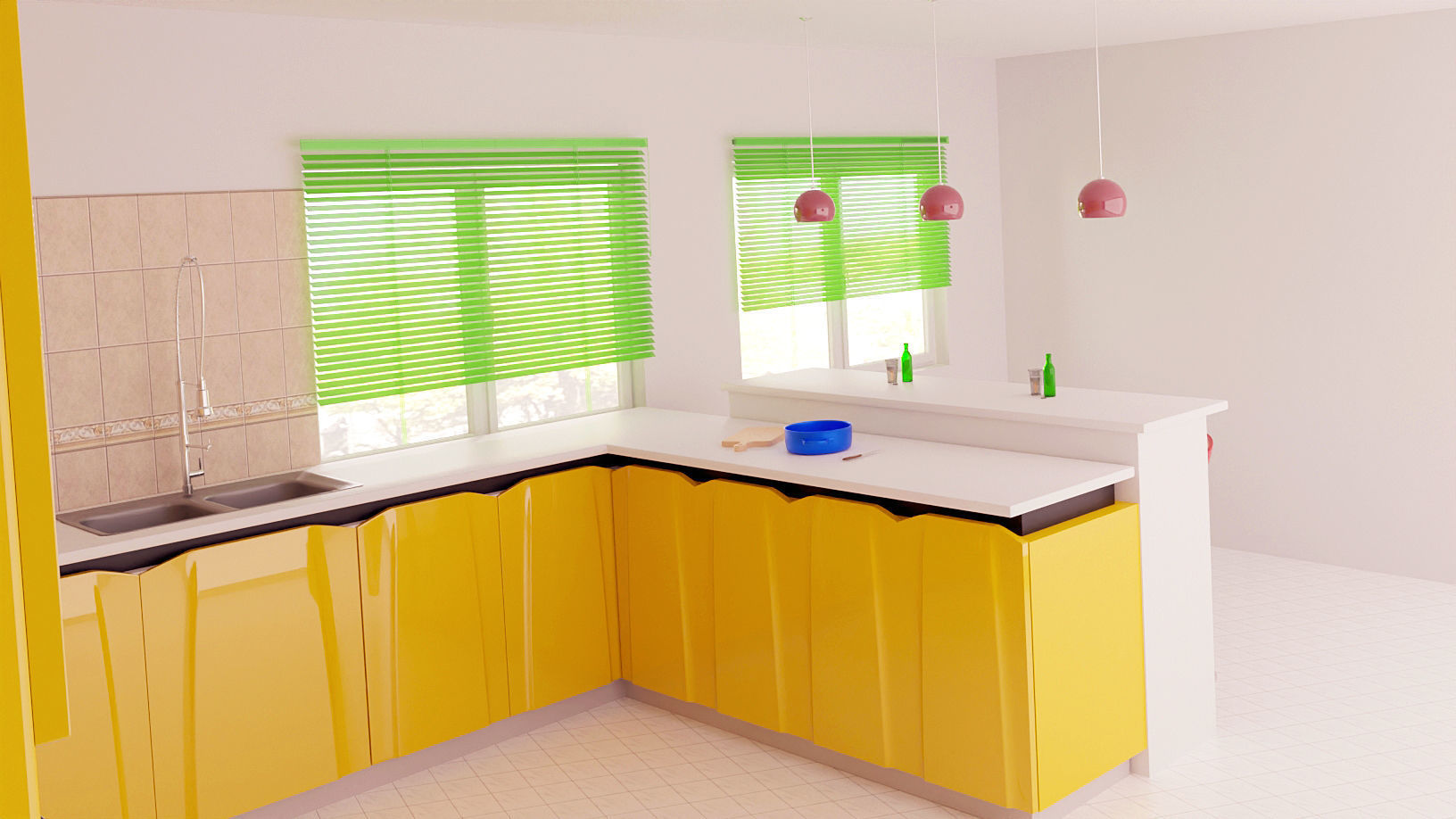 Kitchen The Robin 3D model_2