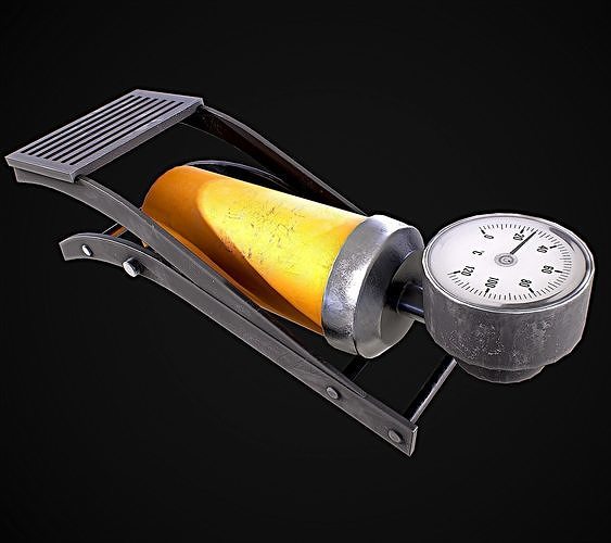 Car Detail Low-poly 3D model 3