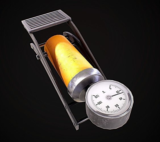 Car Detail Low-poly 3D model 4