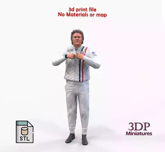 Steve McQueen  3D print model