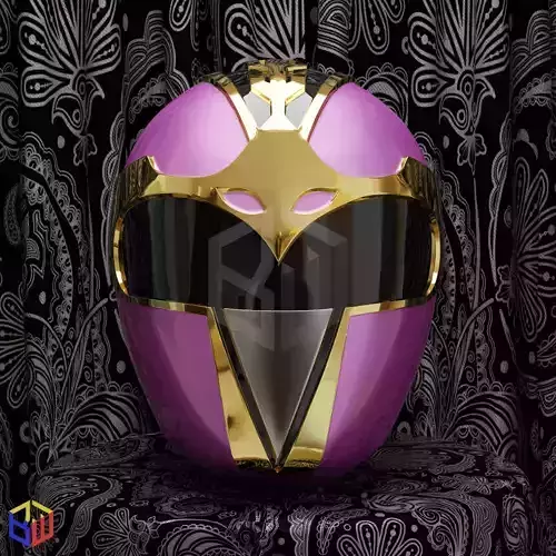 Power Rangers Squadron Pink Ranger Helmet