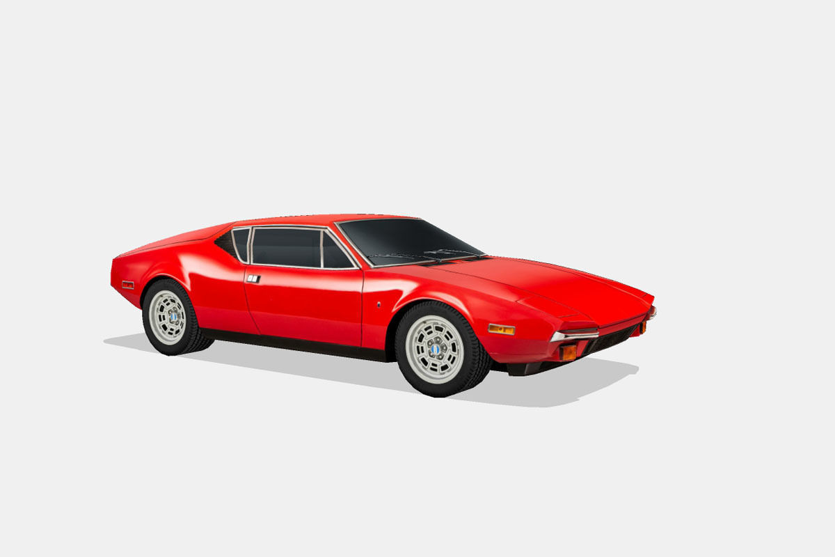 De Tomaso Pantera 1974 Low-poly 3D model_15
