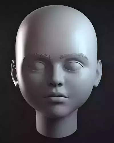 M3gan doll head