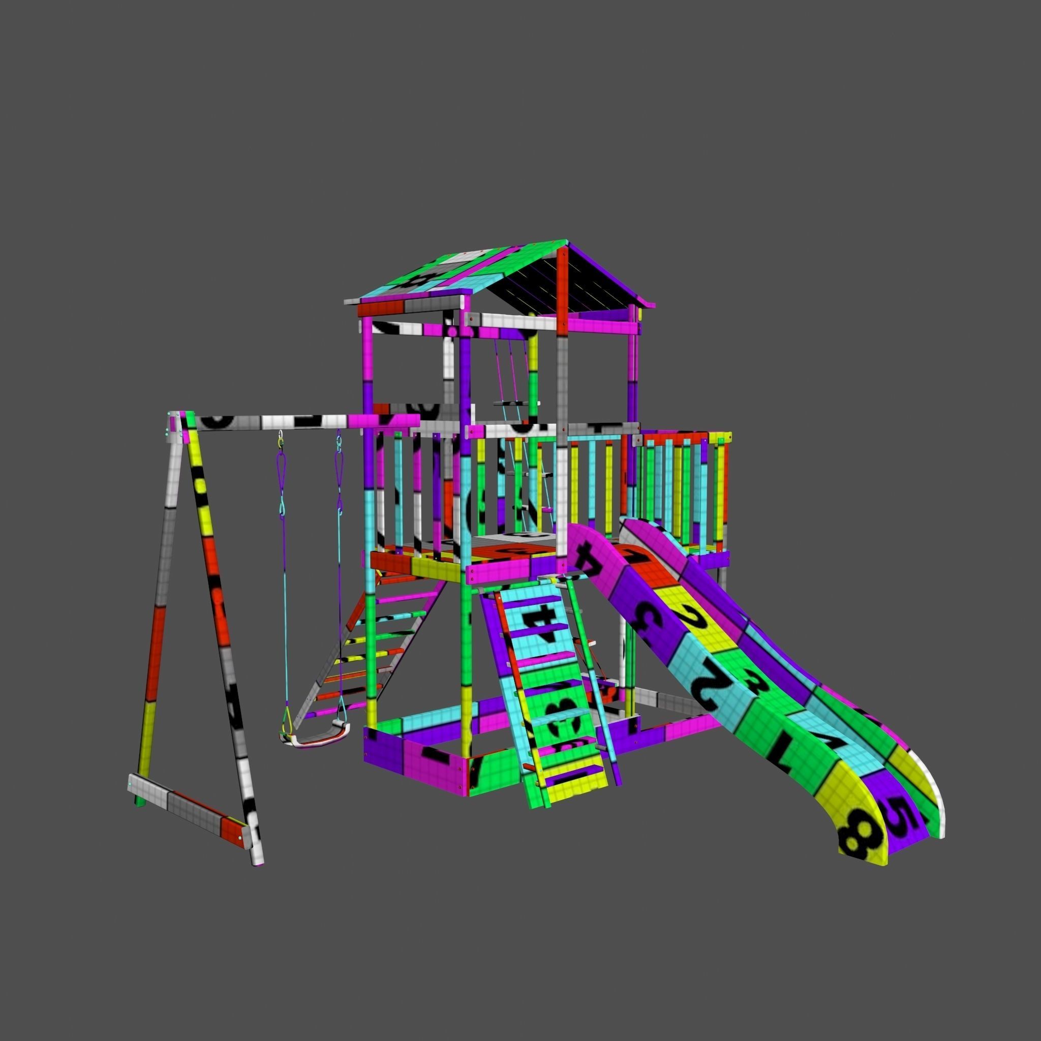 Children playground    3D model_20
