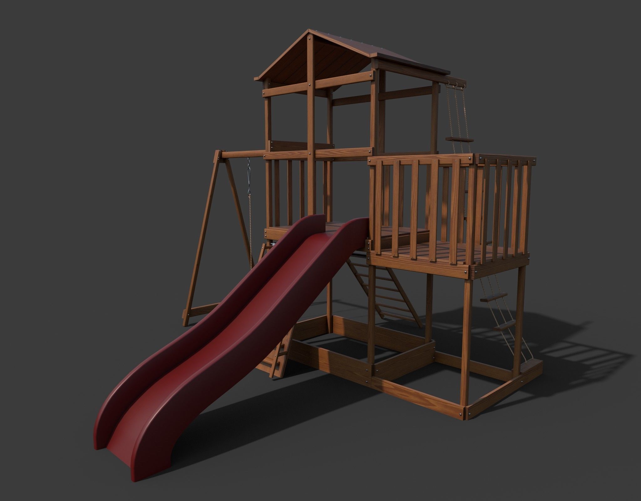Children playground    3D model_4