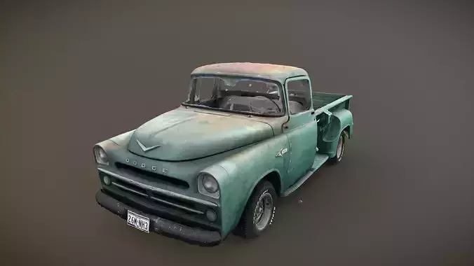 1957 Dodge Truck Raw Scan
