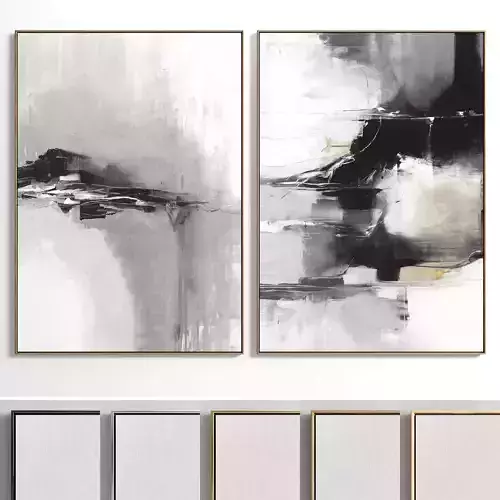 Plaster Two Photo Frame 71