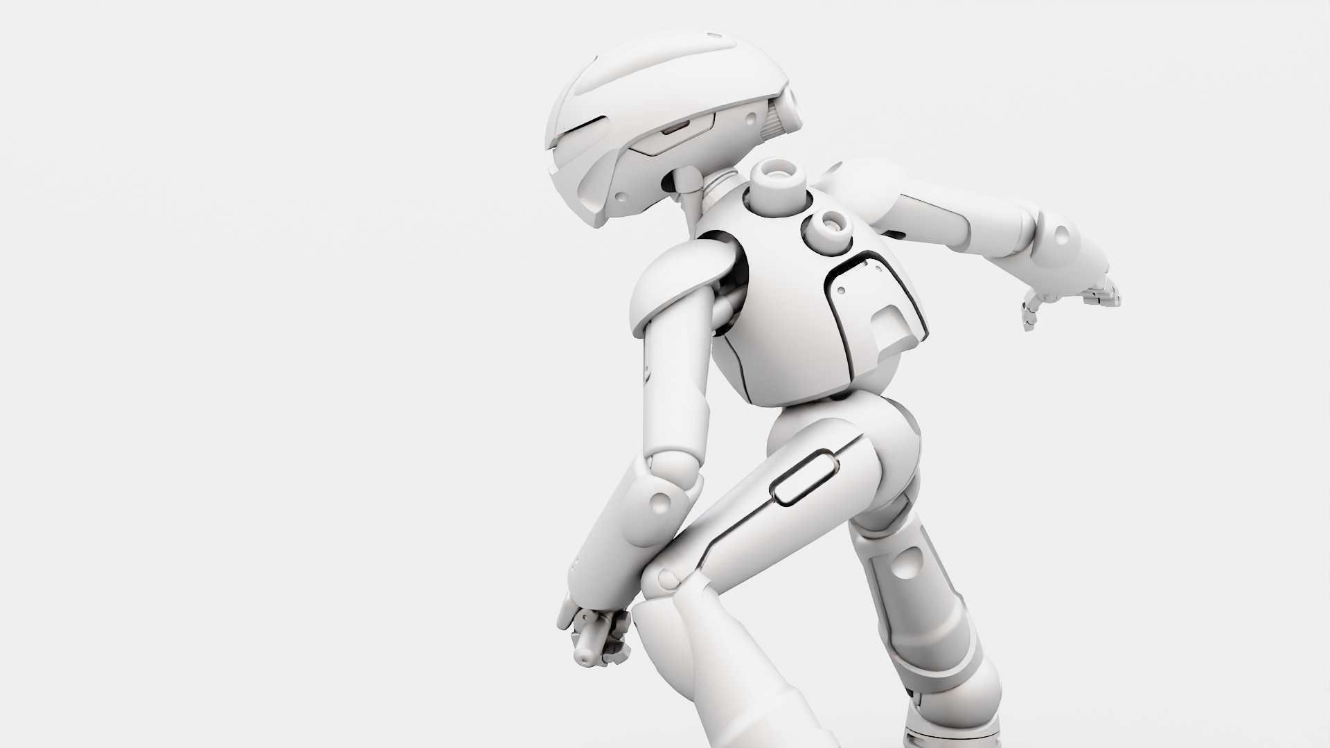 BATTLE DROID RF-800 RIGGED 3D model_32